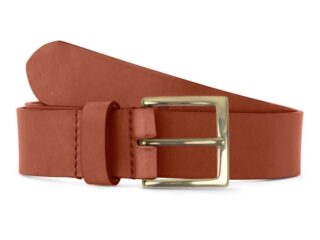 Ceinture cuir gold, boucle carrée, classique, en laiton – 35mm – 4124 Choisir par la marque La Guêpe La Guêpe - Ceinture cuir gold, boucle carrée, classique, en laiton – 35mm – 4124 Choisir