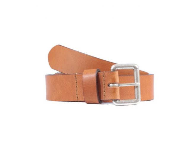 La Guêpe - Ceinture cuir gold boucle compacte acier vieilli 4055 Choisir