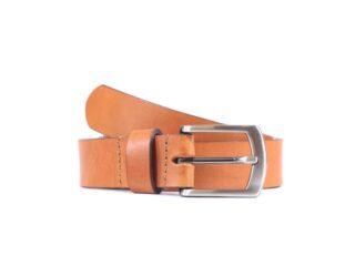 La Guêpe - Ceinture cuir gold boucle discrete finition acier 4053 Choisir