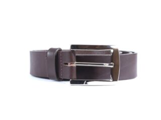Ceinture cuir marron foncé, magnifique boucle imposante polie 4045 Choisir par la marque La Guêpe La Guêpe - Ceinture cuir marron foncé, magnifique boucle imposante polie 4045 Choisir