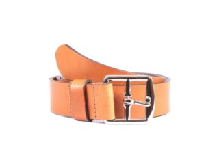 La Guêpe - Ceinture cuir marron gold, superbe boucle laiton massif 4035 Choisir