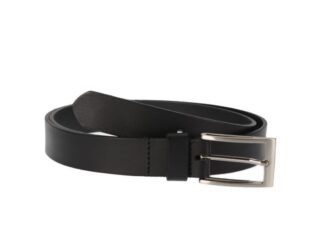 La Guêpe - Ceinture cuir noir boucle longue et élégante 4056 Choisir