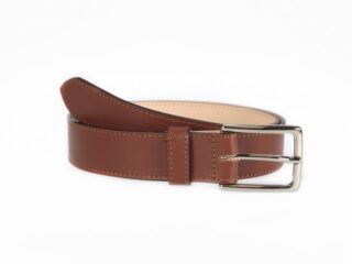 Ceinture doublée cuir marron gold, boucle élégante acier poli 5037 Choisir par la marque La Guêpe La Guêpe - Ceinture doublée cuir marron gold, boucle élégante acier poli 5037 Choisir