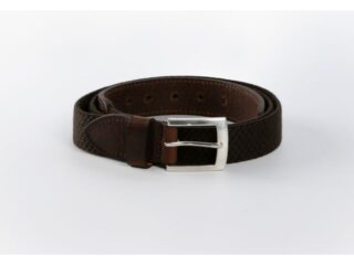 Ceinture élastique en cuir marron foncé – 10103 Choisir par la marque La Guêpe La Guêpe - Ceinture élastique en cuir marron foncé – 10103 Choisir