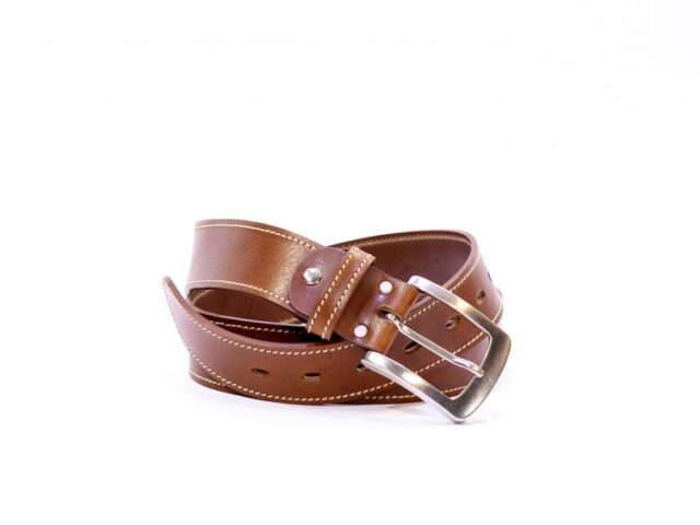 La Guêpe - Ceintures - Ceinture en cuir gold