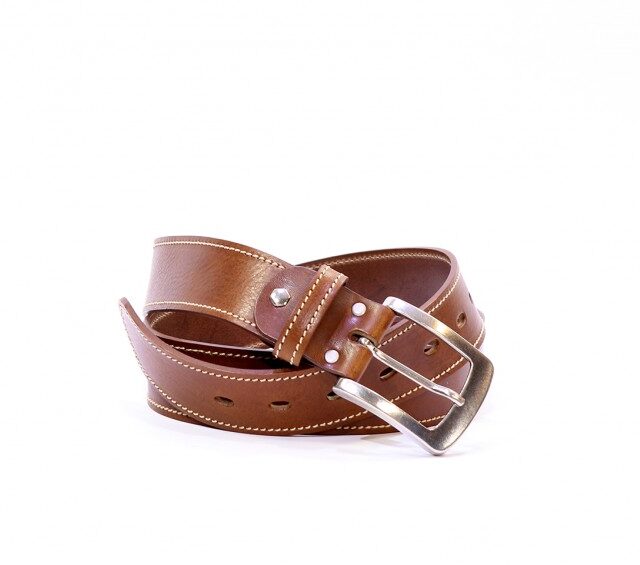 La Guêpe - Ceintures - Ceinture en cuir gold