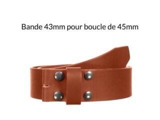 Ceinture en cuir sans boucle gold 45 mm 4004 Choisir par la marque La Guêpe La Guêpe - Ceinture en cuir sans boucle gold 45 mm 4004 Choisir