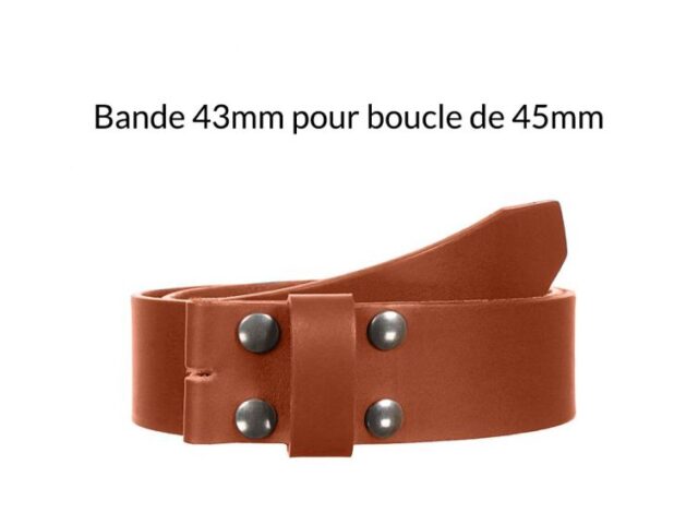 La Guêpe - Ceinture en cuir sans boucle gold 45 mm 4004 Choisir