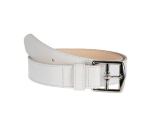 La Guêpe - Ceinture femme en cuir doublé blanc 5035 Choisir