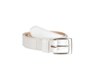Ceinture femme en cuir doublé blanc 5088 Choisir par la marque La Guêpe La Guêpe - Ceinture femme en cuir doublé blanc 5088 Choisir