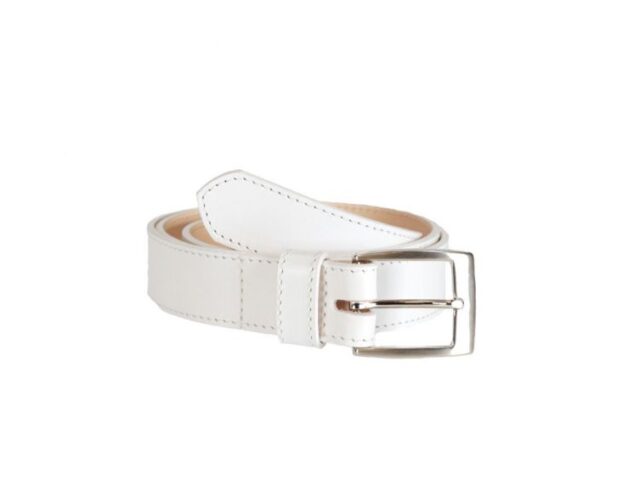 La Guêpe - Ceinture femme en cuir doublé blanc 5088 Choisir