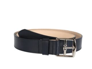 Ceinture femme en cuir doublé bleu nuit 5057 Choisir par la marque La Guêpe La Guêpe - Ceinture femme en cuir doublé bleu nuit 5057 Choisir