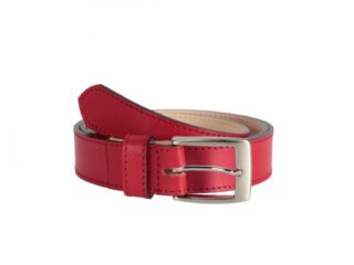 Ceinture femme en cuir doublé rouge 5088 Choisir par la marque La Guêpe La Guêpe - Ceinture femme en cuir doublé rouge 5088 Choisir