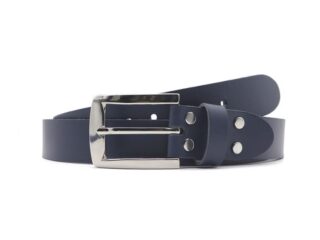 La Guêpe - Ceinture la guêpe en cuir bleu marine 1045 Choisir