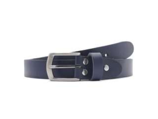 La Guêpe - Ceinture la guêpe en cuir bleu marine 1053 Choisir