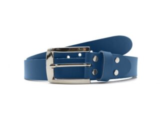 Ceinture la guêpe en cuir bleu royal 1045 Choisir par la marque La Guêpe La Guêpe - Ceinture la guêpe en cuir bleu royal 1045 Choisir