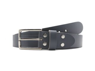 La Guêpe - Ceinture la guêpe en cuir gris foncé 1037 Choisir