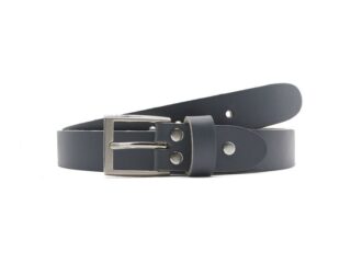 La Guêpe - Ceinture la guêpe en cuir gris foncé 1051 Choisir