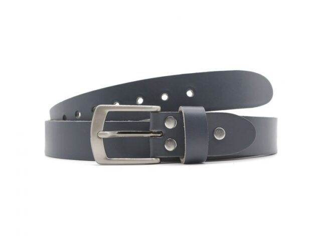 La Guêpe - Ceinture la guêpe en cuir gris foncé 1053 Choisir