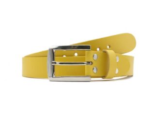 La Guêpe - Ceinture la guêpe en cuir jaune 1045 Choisir