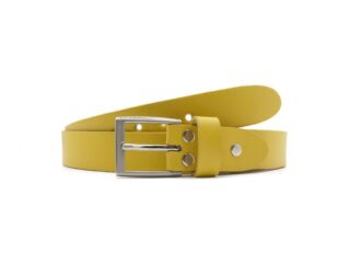 Ceinture la guêpe en cuir jaune 1051 Choisir par la marque La Guêpe La Guêpe - Ceinture la guêpe en cuir jaune 1051 Choisir