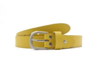La Guêpe - Ceinture la guêpe en cuir jaune 1052 Choisir