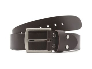 La Guêpe - Ceinture la guêpe en cuir marron 1067 105 cm