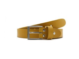 La Guêpe - Ceinture la guêpe en cuir moutarde 1051 Choisir