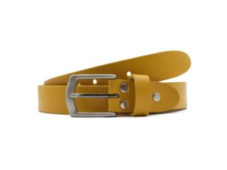 La Guêpe - Ceinture la guêpe en cuir moutarde 1053 Choisir