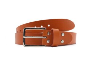 La Guêpe - Ceinture la guêpe en cuir orange 1037 Choisir