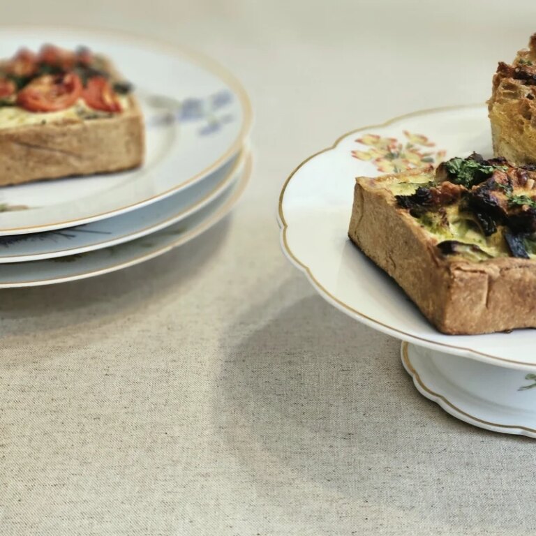 Fleur de Soleil - Chemin de table lin/coton