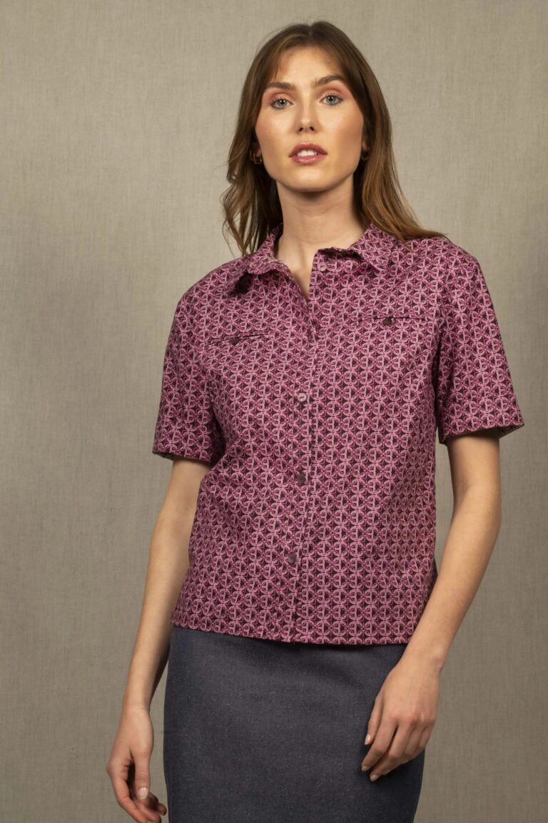 My tailor is Joh - Chemisier Manches Courtes à Motifs – Parenthèse
