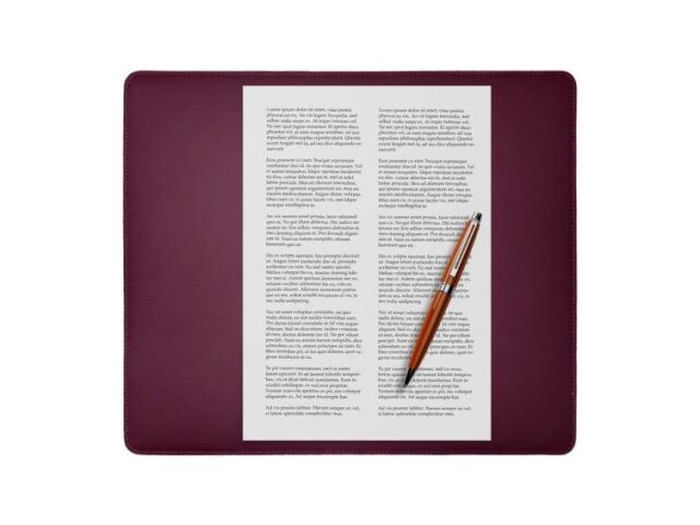 Lavoisier Maroquinier - Coffret classique 38cm en cuir bordeaux - COF-500-38