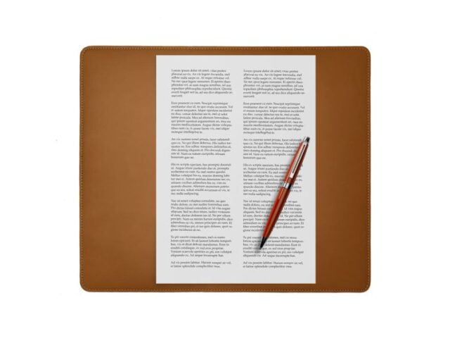 Lavoisier Maroquinier - Coffret classique 38cm en cuir gold - COF-500-38