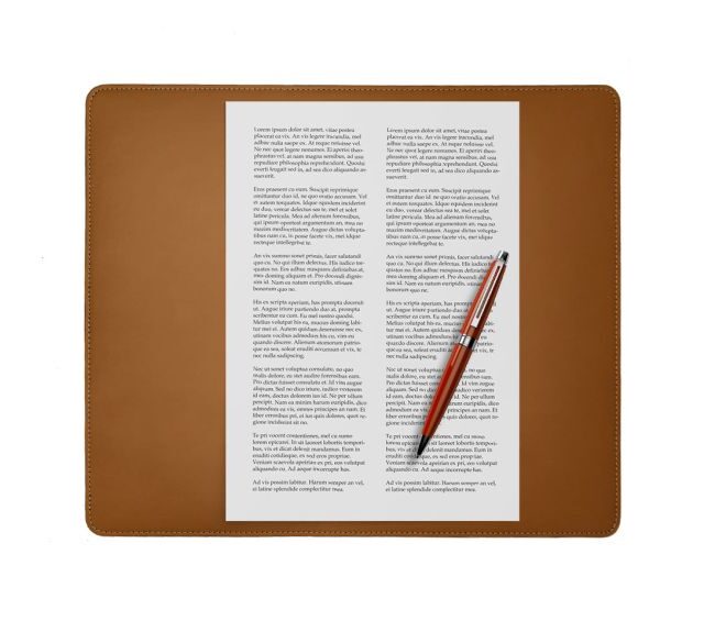 Lavoisier Maroquinier - Coffret classique 38cm en cuir gold - COF-500-38