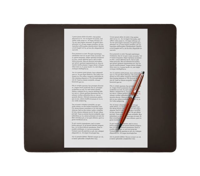 Lavoisier Maroquinier - Coffret classique 38cm en cuir marron foncé - COF-500-38