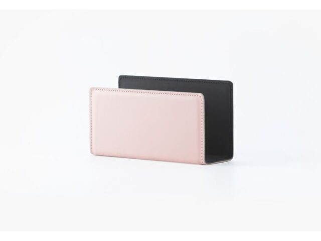 Lavoisier Maroquinier - Coffret classique 38cm en cuir rose - COF-500-38