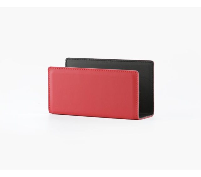 Lavoisier Maroquinier - Coffret classique 38cm en cuir rouge - COF-500-38