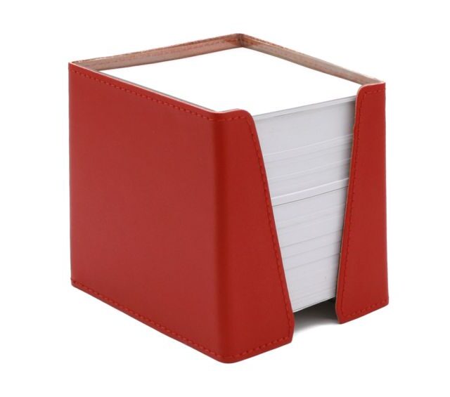 Lavoisier Maroquinier - Coffret classique 38cm en cuir rouge - COF-500-38