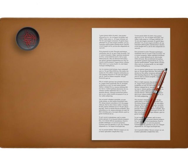 Lavoisier Maroquinier - Coffret classique 50cm en cuir gold - COF-500-50