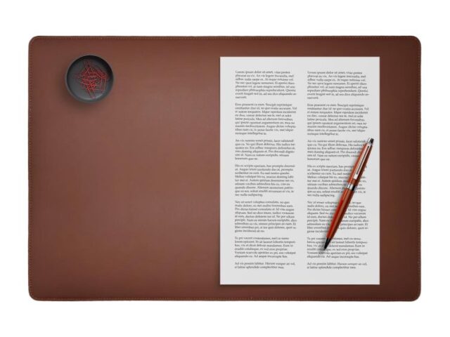 Lavoisier Maroquinier - Coffret classique 50cm en cuir marron - COF-500-50