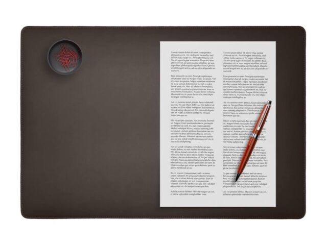 Lavoisier Maroquinier - Coffret classique 50cm en cuir marron foncé - COF-500-50