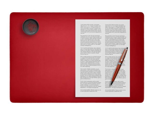 Lavoisier Maroquinier - Coffret classique 50cm en cuir rouge - COF-500-50