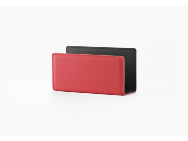 Lavoisier Maroquinier - Coffret classique 50cm en cuir rouge - COF-500-50