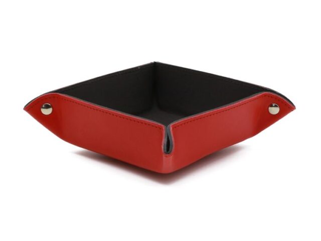 Lavoisier Maroquinier - Coffret classique 50cm en cuir rouge - COF-500-50