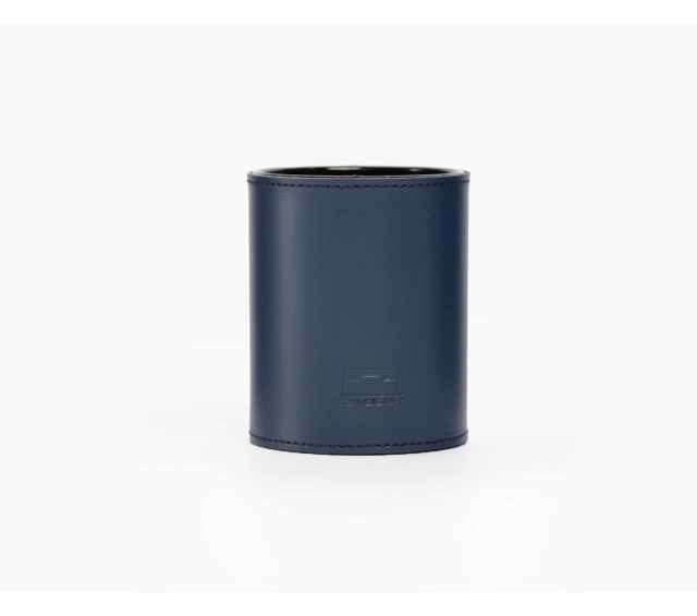 Lavoisier Maroquinier - Coffret classique 60cm en cuir bleu - COF-500-60