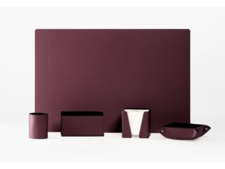 Coffret classique 60cm en cuir bordeaux – COF-500-60 par la marque LAVOISIER Maroquinier LAVOISIER Maroquinier - Coffret classique 60cm en cuir bordeaux – COF-500-60