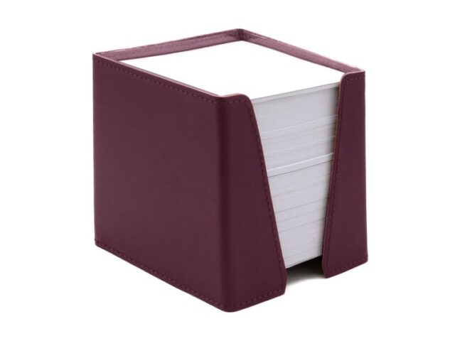 Lavoisier Maroquinier - Coffret classique 60cm en cuir bordeaux - COF-500-60