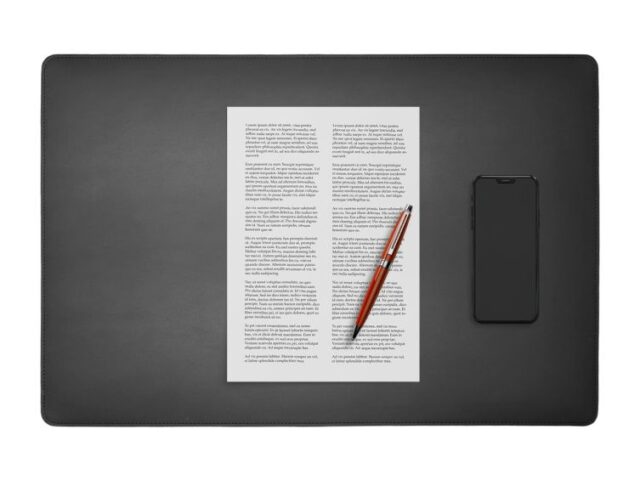 Lavoisier Maroquinier - Coffret classique 60cm en cuir noir - COF-500-60