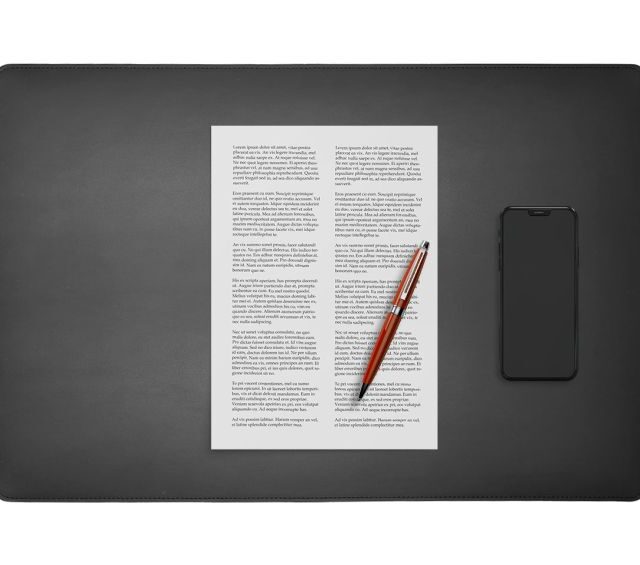 Lavoisier Maroquinier - Coffret classique 60cm en cuir noir - COF-500-60